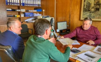 La Intendencia de Salto y el diputado Lima se reunieron en el Ministerio de Transporte y Obras Públicas