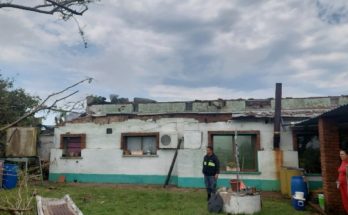 CECOED brinda respuesta ante varios daños ocasionados por turbonada y granizo CECOED brinda respuesta ante varios daños ocasionados por turbonada y granizo