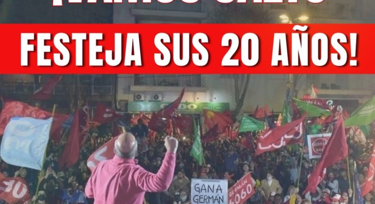 Vamos Salto: El sector fundado por Germán Coutinho cumple 20 años Vamos Salto: El sector fundado por Germán Coutinho cumple 20 años