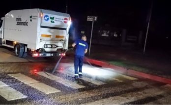 Se realiza una puesta a punto y acondicionamiento de espacios públicos en Costanera Norte