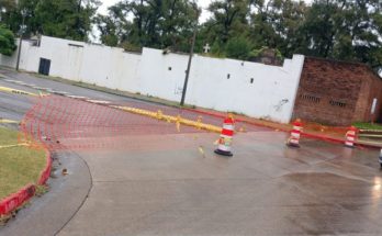 Inhabilitan el puente Treinta y Tres debido a inestabilidad en el talud