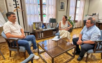 Intendente Lima y ministro Lozano reafirman compromiso para ampliar construcción de viviendas en Salto