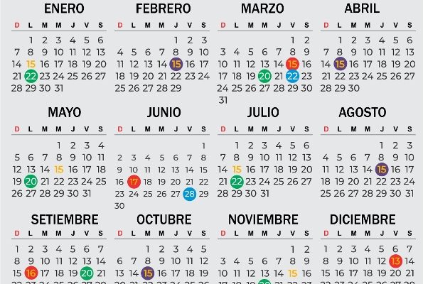 Intendencia de Salto informa el Calendario de Vencimiento de los Tributos 2024