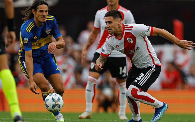 Argentina: River Plate y Boca Juniors empataron 1-1 el superclásico en el Monumental