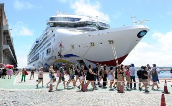 Segunda vez en la temporada que Montevideo recibe en un mismo día a cuatro cruceros y 7.000 pasajeros