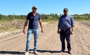 Intendente Lima destaca la apertura de calles y delimitación de terrenos en el Barrio Nuevo