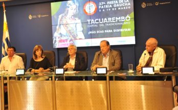 Lanzamiento de la Fiesta de la Patria Gaucha