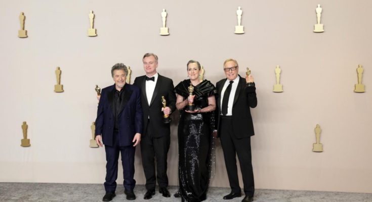 ‘Oppenheimer’ se coronó como la mejor película y triunfó en los Óscar con siete premios