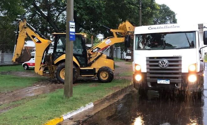 “A pesar de la lluvia, se desarrolló este sábado la Jornada de Descacharrización”, informó Lima