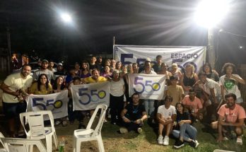 Lista 550 en Barrio Ceibal junto a Carlos Albisu