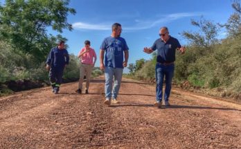 Director de Descentralización, alcalde Souto y diputado Lima recorrieron obras en el Municipio de Villa Constitución