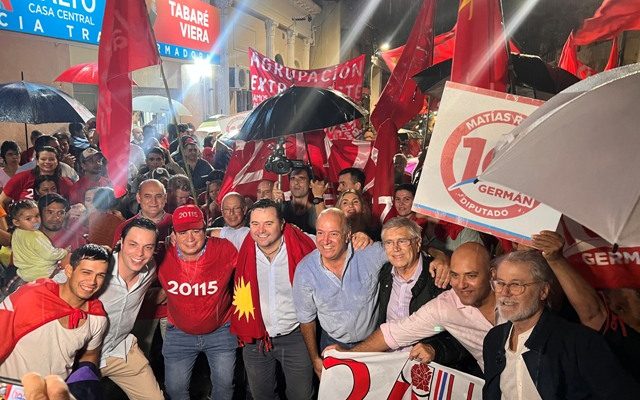 Tabaré Viera y Germán Coutinho inauguraron la casa central de Vamos Salto