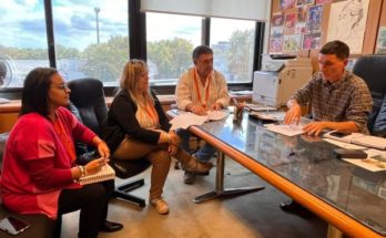 Intendente destaca acciones conjuntas con el diputado Lima en la búsqueda de más saneamiento para Salto