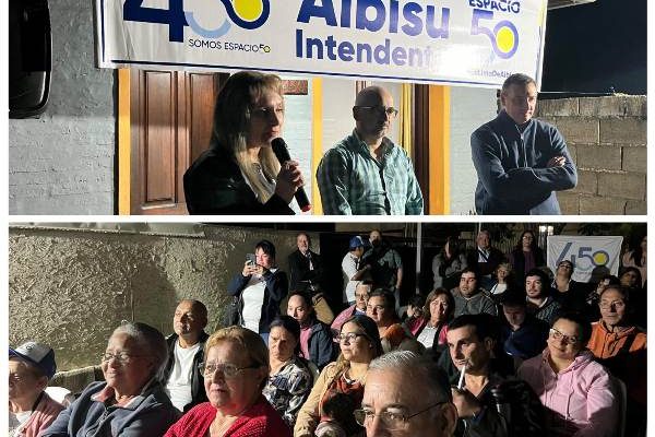 La Lista 450 del Espacio 50 realizó una importante reunión en barrio Independencia con la presencia de Carlos Albisu