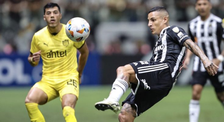 Libertadores: Peñarol perdió 3-2 en su visita al Atlético Mineiro en Belo Horizonte