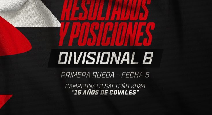 Palomar es el único líder de la Divisional Primera B del fútbol salteño