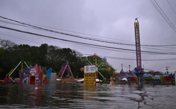 Luego de trágicas inundaciones en Brasil, aparecieron pirañas en calles de Porto Alegre
