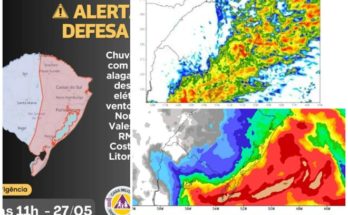 Sin tregua: ciclón extratropical se acerca al sur de Brasil y alcanzaría a Uruguay