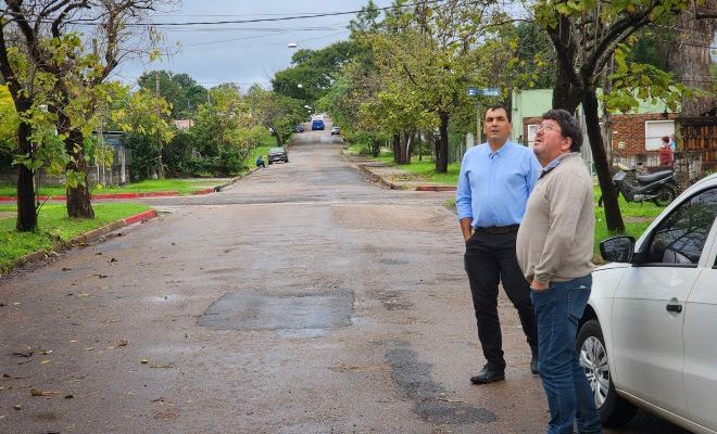 Intendencia de Salto coloca 450 focos nuevos de iluminación LED en barrio Ceibal