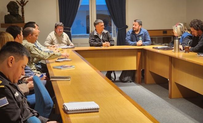 Comité Departamental de Emergencias en sesión permanente por la crecida del río Uruguay