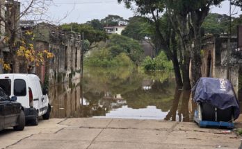 En Salto aumentó a 538 el número de personas desplazadas por la creciente del río Uruguay