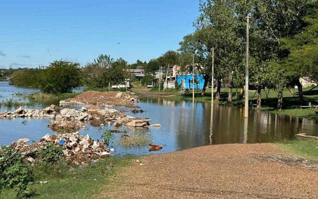 En Salto hay 108 personas evacuadas y 42 familias autoevacuadas por la creciente del río Uruguay