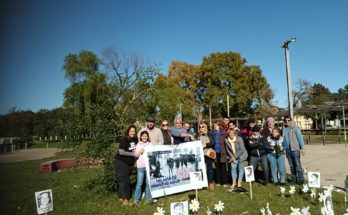 Realizaron intervención en la Plaza Estigarribia: Por Memoria, Verdad y Justicia