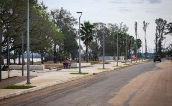 Lima y Chiriff destacan el avance de las obras del Paseo Turístico en Salto