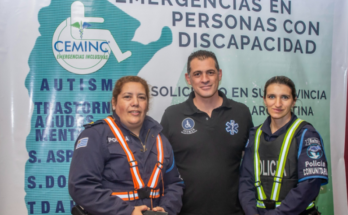 Se realizó el lanzamiento del curso «Capacitación de Emergencias en Personas con Discapacidad»