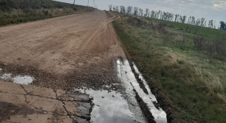 Edil Facundo Marziotte reclama por caminería rural