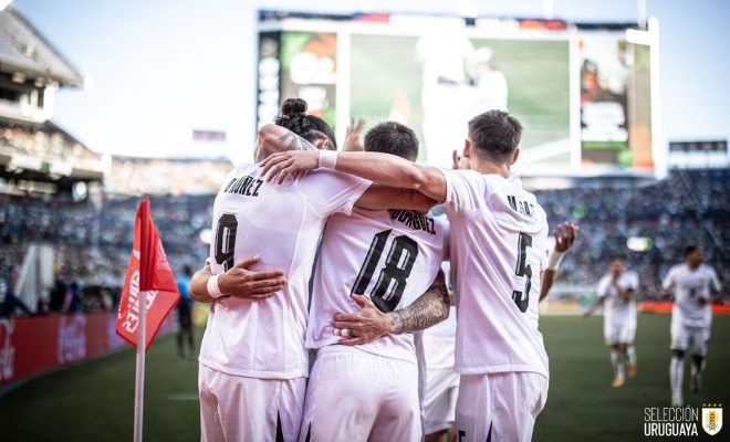 Amistoso: Uruguay goleó 4-0 a México en Denver y llega con todo a la Copa América