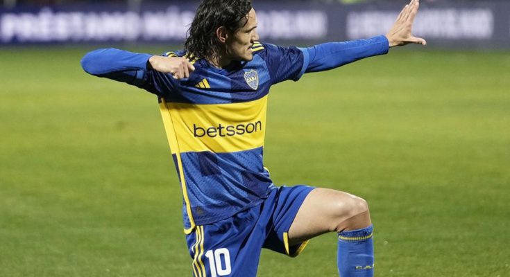 Copa Argentina: Boca Juniors venció 2-1 a Almirante Brown con goles de Merentiel y Cavani