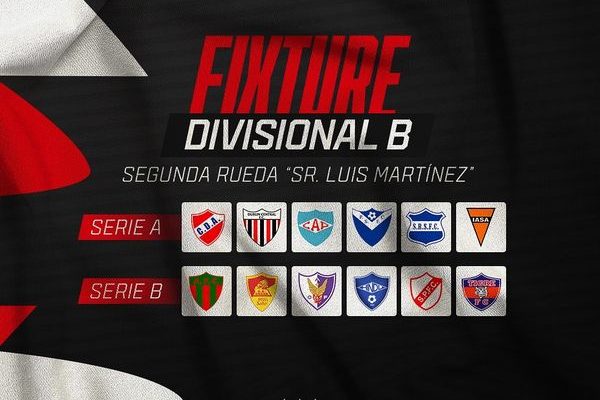 Detalles de las series y el fixture de la Segunda Rueda de la Divisional Primera B