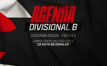 Este domingo comienza la Segunda Rueda de la Divisional Primera B