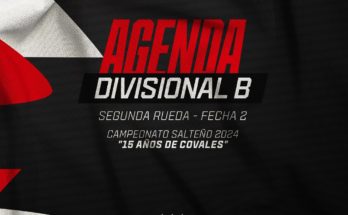 La Divisional B fijó la segunda fecha de la Segunda Rueda