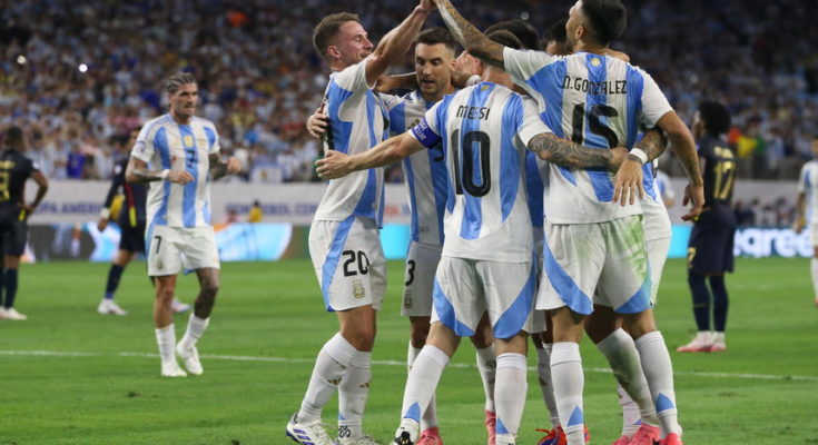 Copa América: Argentina a semifinales, tras vencer a Ecuador en definición por penales