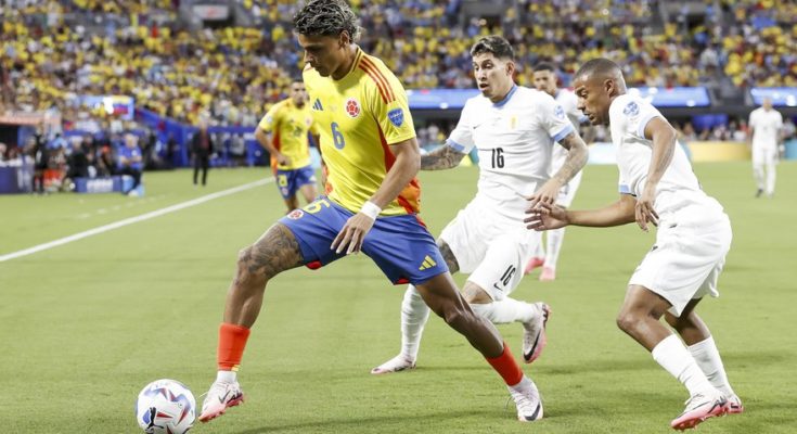 Copa América: Uruguay cayó 1-0 con Colombia en Charlotte y jugará por el tercer puesto