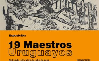 Llegan a Salto obras de artistas plásticos de todo el país reunidos en la muestra itinerante «19 Maestros Uruguayos»