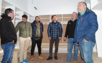 Jerarcas de la Comuna visitan el club Fénix y destacan mejoras en la institución
