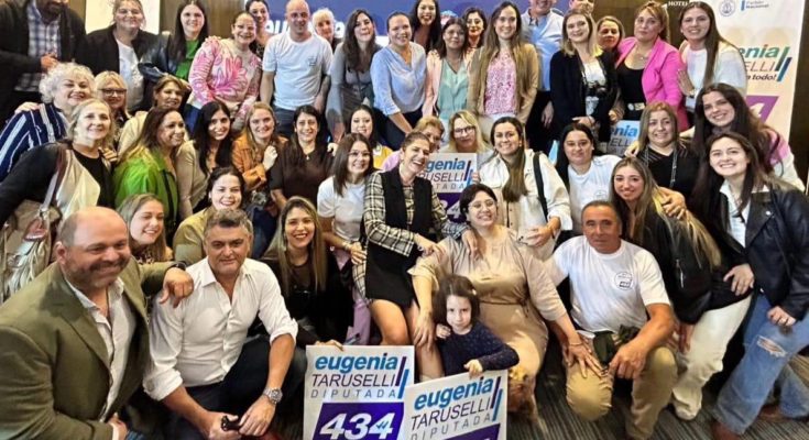 Eugenia Taruselli agradeció a las 1402 personas que votaron a la Lista 434