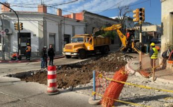 Intendente Lima y Gustavo Chiriff subrayan avances en la recuperación de calles de hormigón