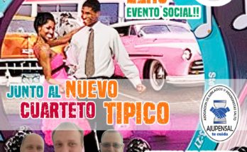 Este sábado 24 de agosto: Noche de los Recuerdos en AJUPENSAL