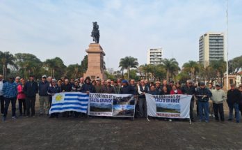 El jueves 5 se realiza una nueva asamblea pública de los exobreros de Salto Grande en Plaza Artigas