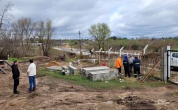 Realizan obras en el Cementerio Central para facilitar un nuevo acceso por calle Sarandí