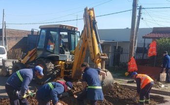 El intendente Andrés Lima informó sobre trabajos en calle 8 de Noviembre