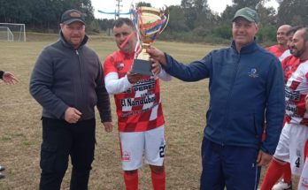 Ceibal B fue campeón de la Primera Rueda de la Divisional C de la Liga de Fútbol Súper Senior