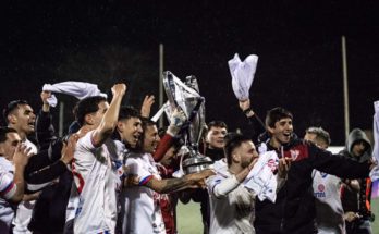 Nacional campeón de la Divisional B de la Copa de Clubes de OFI