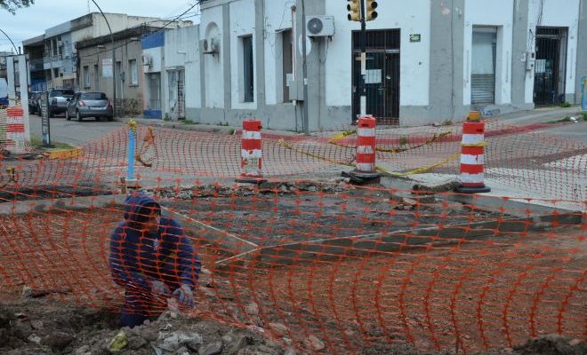 Intendente Lima subraya avances en la recuperación de calles de hormigón