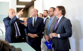 Lacalle Pou inauguró laboratorio de investigación alimenticia en Montevideo