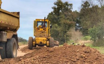 Intendente y diputado Lima subrayan obras viales y recuperación en Colonia 18 de Julio